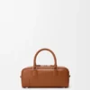 Amazona 23 Cropped Bag in Shiny Calfskin Amazona 23 Cropped Bag in Shiny Calfskin