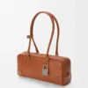 Amazona 31 Cropped Bag in Shiny Calfskin
