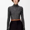 Anagram Belt in Pebble Grain Calfskin Anagram Belt in Pebble Grain Calfskin