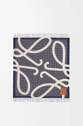 Anagram Blanket in Wool