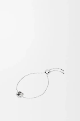 Anagram Bombé Bracelet in Sterling Silver Anagram Bombé Bracelet in Sterling Silver