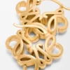 Anagram Bombé Hoop Earrings Anagram Bombé Hoop Earrings