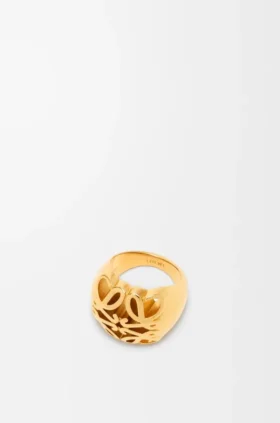 Anagram Bombé Signet Ring Anagram Bombé Signet Ring
