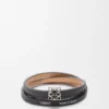 Anagram Bombé Twist Bracelet in Calfskin Anagram Bombé Twist Bracelet in Calfskin