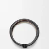 Anagram Bombé Twist Bracelet in Calfskin Anagram Bombé Twist Bracelet in Calfskin