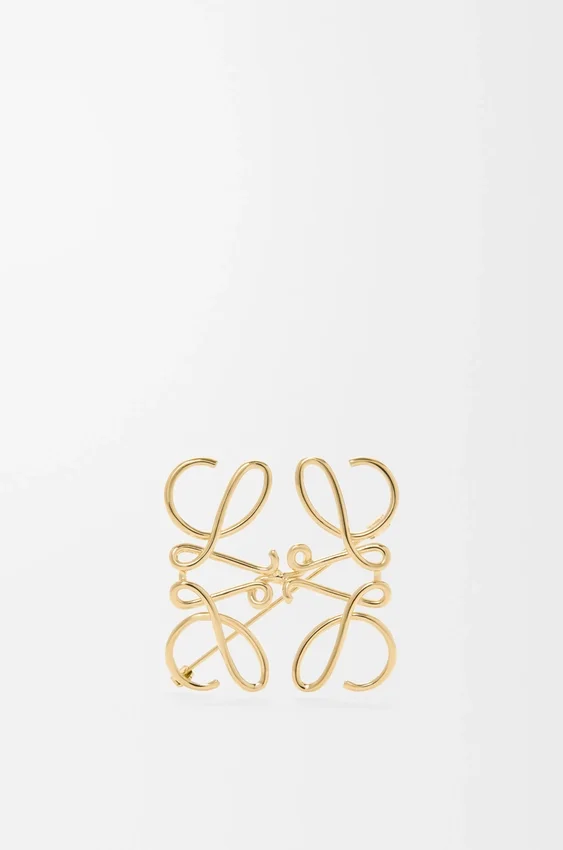 Anagram Brooch in Metal Anagram Brooch in Metal