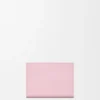 Anagram Compact Wallet in Pebble Grained Calfskin