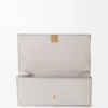 Anagram Continental Wallet in Pebble Grained Calfskin