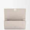 Anagram Continental Wallet in Pebble Grained Calfskin