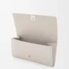 Anagram Continental Wallet in Pebble Grained Calfskin