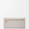 Anagram Continental Wallet in Pebble Grained Calfskin