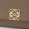Anagram Continental Wallet in Pebble Grained Calfskin