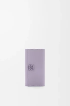 Anagram Key Case in Pebble Grained Calfskin