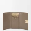 Anagram Key Case in Pebble Grained Calfskin