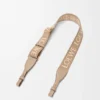 Anagram Loop Strap in Jacquard and Calfskin Anagram Loop Strap in Jacquard and Calfskin