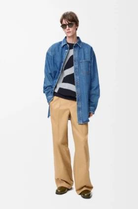 Anagram Overshirt in Denim