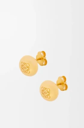 Anagram Pebble Stud Earrings in Sterling Silver Anagram Pebble Stud Earrings in Sterling Silver