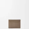 Anagram Plain Cardholder in Pebble Grained Calfskin