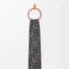 Anagram Scarf in Alpaca and Wool Blend Anagram Scarf in Alpaca and Wool Blend
