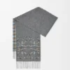 Anagram Scarf in Silk and Cashmere