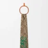 Anagram Scarf in Silk and Cashmere