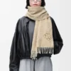 Anagram Scarf in Wool and Cashmere Anagram Scarf in Wool and Cashmere