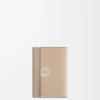 Anagram Small Vertical Wallet in Pebble Grained Calfskin Anagram Small Vertical Wallet in Pebble Grained Calfskin