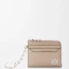 Anagram Square Coin Cardholder in Pebble Grained Calfskin Anagram Square Coin Cardholder in Pebble Grained Calfskin
