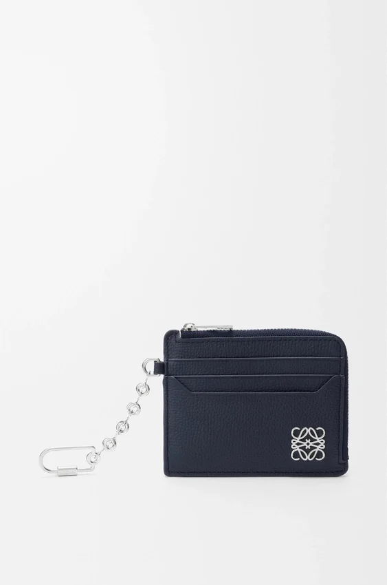 Anagram Square Coin Cardholder in Pebble Grained Calfskin Anagram Square Coin Cardholder in Pebble Grained Calfskin