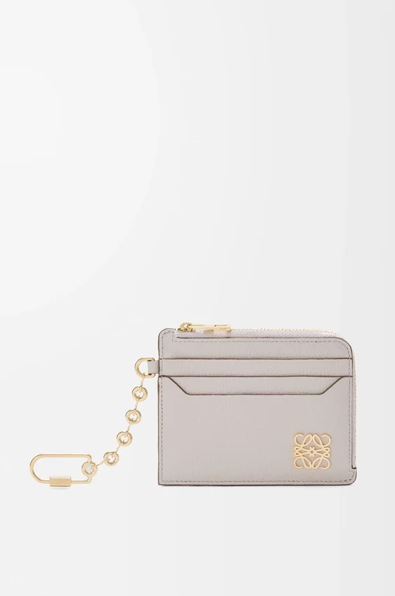 Anagram Square Coin Cardholder in Pebble Grained Calfskin Anagram Square Coin Cardholder in Pebble Grained Calfskin