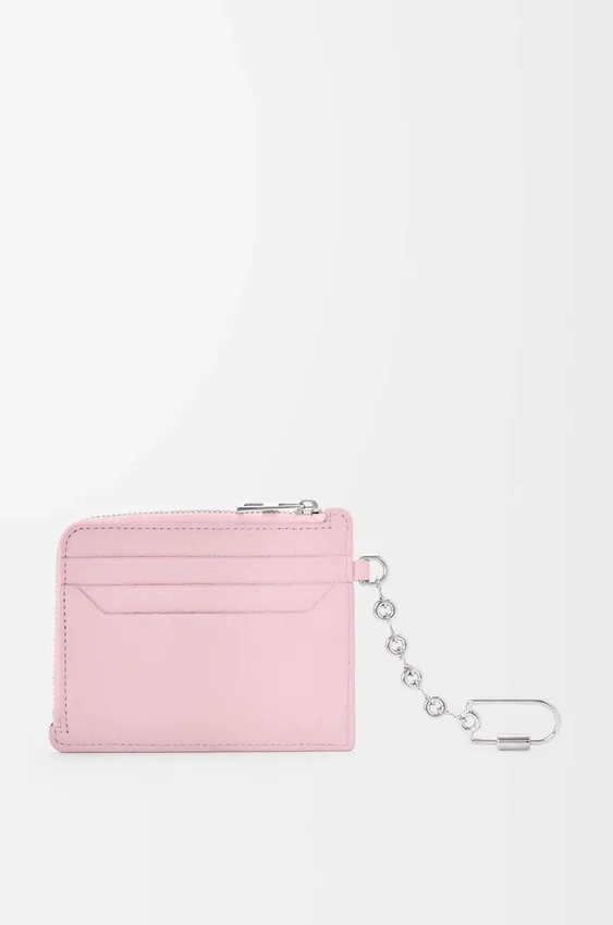 Anagram Square Coin Cardholder in Pebble Grained Calfskin Anagram Square Coin Cardholder in Pebble Grained Calfskin