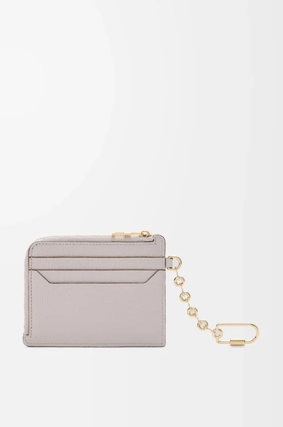 Anagram Square Coin Cardholder in Pebble Grained Calfskin Anagram Square Coin Cardholder in Pebble Grained Calfskin