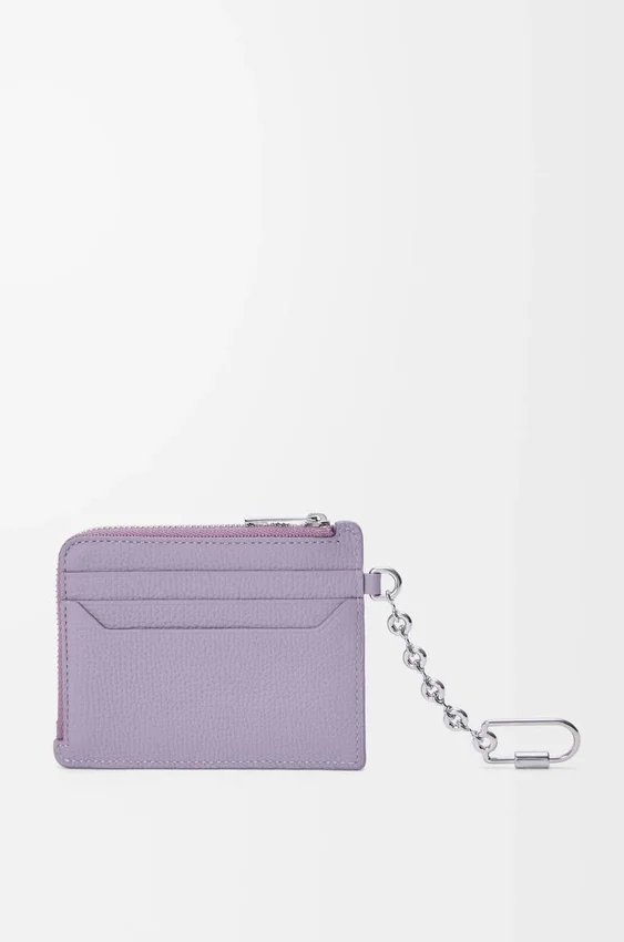 Anagram Square Coin Cardholder in Pebble Grained Calfskin Anagram Square Coin Cardholder in Pebble Grained Calfskin