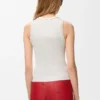 Anagram Tank Top in Stretch Viscose Anagram Tank Top in Stretch Viscose