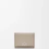 Anagram Trifold Wallet in Pebble Grained Calfskin Anagram Trifold Wallet in Pebble Grained Calfskin