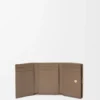 Anagram Trifold Wallet in Pebble Grained Calfskin