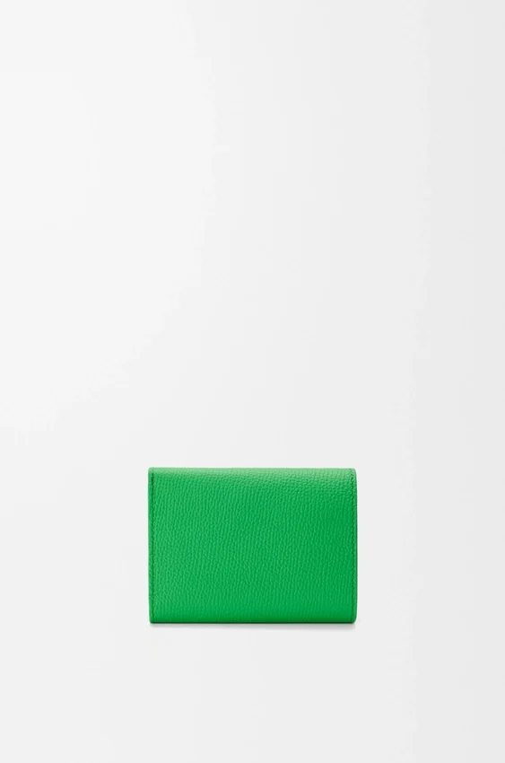 Anagram Trifold Wallet in Pebble Grained Calfskin Anagram Trifold Wallet in Pebble Grained Calfskin