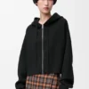 Anagram Zip-Up Hoodie in Wool Anagram Zip-Up Hoodie in Wool