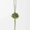 Artichoke Charm in Classic Calfskin