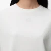 Asymmetric T-Shirt in Cotton Blend Asymmetric T-Shirt in Cotton Blend