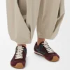 Ballet Runner 2.0 In Nylon and Calfskin