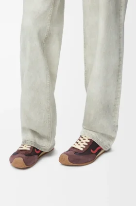Ballet Runner 2.0 In Nylon and Suede