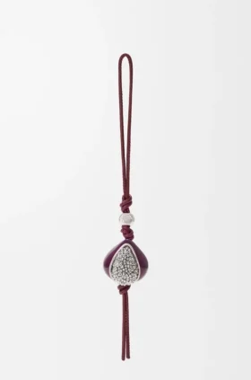 Beaded Fig Charm