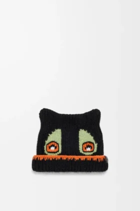 Beanie in Wool, Alpaca and Mohair Blend