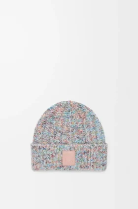 Beanie in Wool and Cashmere Blend