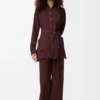Belted Blouse in Silk Belted Blouse in Silk