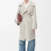 Belted Coat in Cashmere