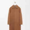 Belted Coat in Wool Belted Coat in Wool