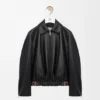 Belted Jacket in Nappa Lambskin Belted Jacket in Nappa Lambskin