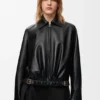 Belted Jacket in Nappa Lambskin Belted Jacket in Nappa Lambskin